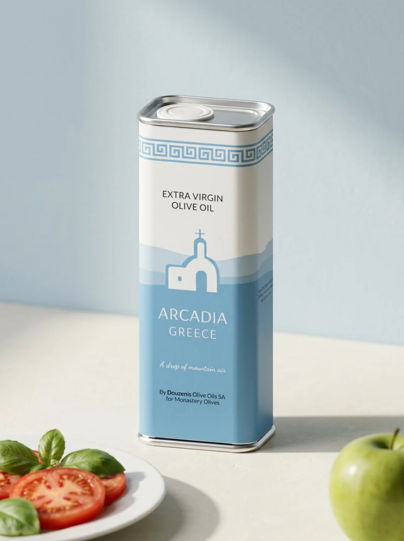 Аркадия в светлой сервировке