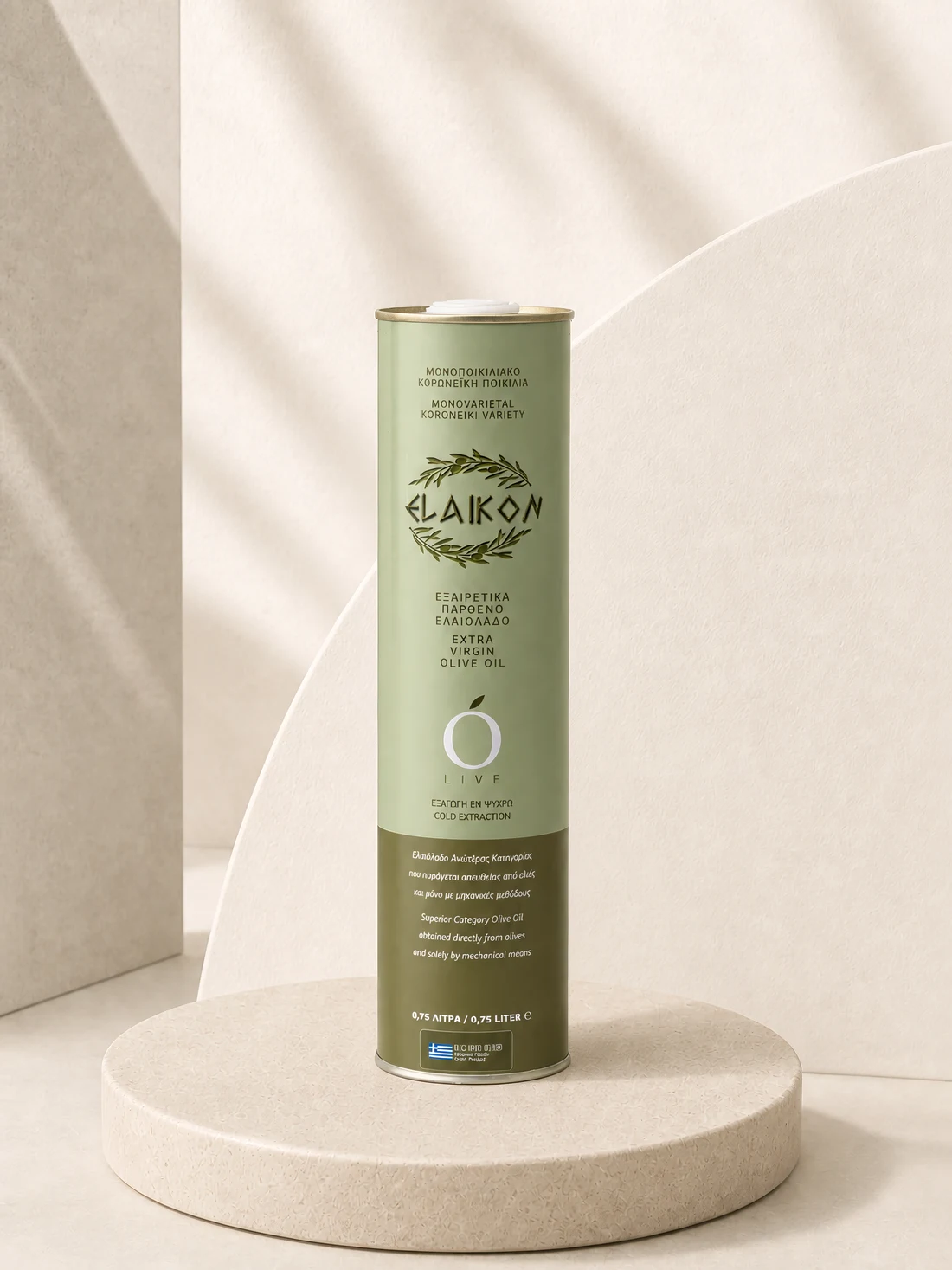 Elaikon 0,75 л · жесть, упаковка целиком